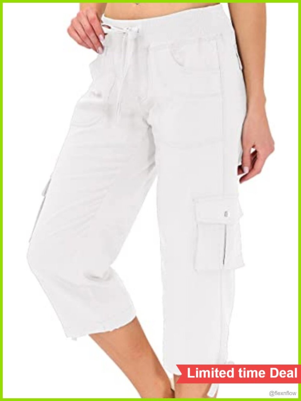 Womens Hiking Cargo Shorts Dry Fit Stretch Athletic with Pockets